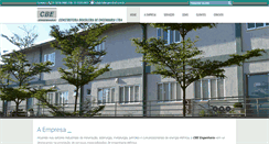 Desktop Screenshot of cbeengenharia.com.br